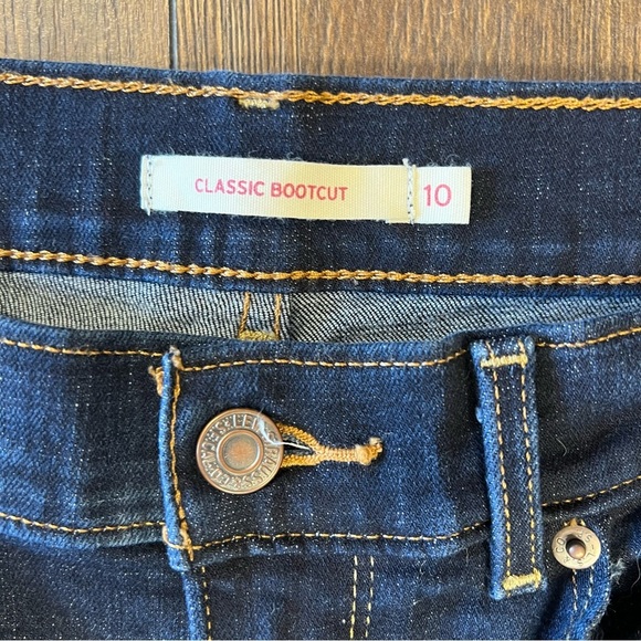 Levi classic boot cut jeans SZ 10 - Picture 5 of 7